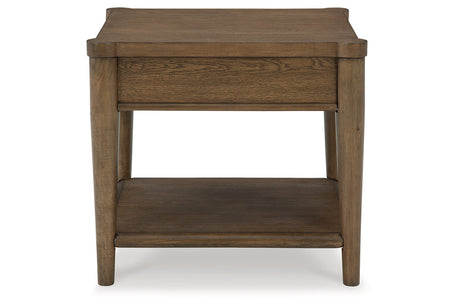 Roanhowe Brown Coffee Table and 2 End Tables from Ashley - Luna Furniture