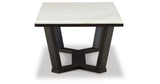 Fostead White/Espresso Coffee Table from Ashley Furniture - Luna Furniture