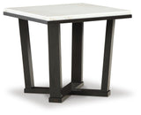 Fostead White/Espresso Coffee Table and 2 Ends from Ashley Furniture - Luna Furniture