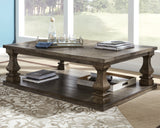 Johnelle Gray Coffee Table and 2 End Tables from Ashley - Luna Furniture