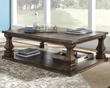 Johnelle Gray Coffee Table from Ashley Furniture - Luna Furniture