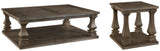 Johnelle Gray Coffee Table from Ashley Furniture - Luna Furniture