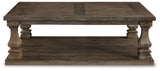 Johnelle Gray Coffee Table from Ashley Furniture - Luna Furniture
