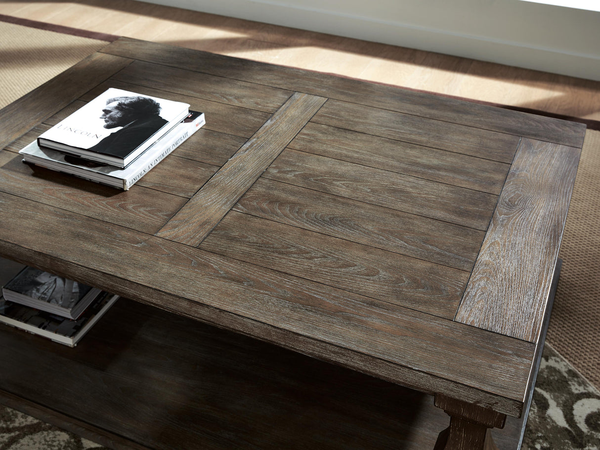 Johnelle Gray Coffee Table from Ashley Furniture - Luna Furniture