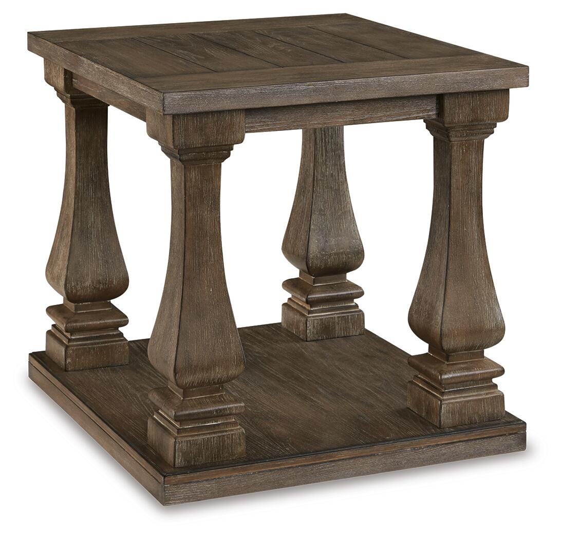 Johnelle Gray End Table from Ashley Furniture - Luna Furniture