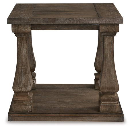 Johnelle Gray End Table from Ashley - Luna Furniture
