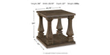 Johnelle 2 End Tables in Gray from Ashley Furniture - Luna Furniture