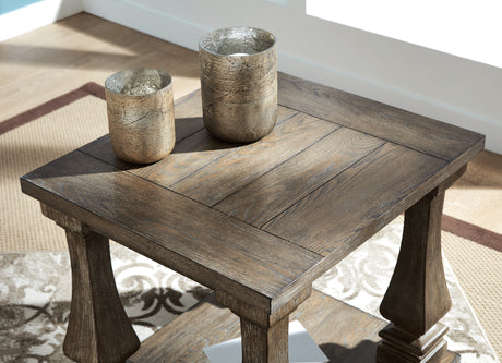 Johnelle 2 End Tables in Gray from Ashley Furniture - Luna Furniture