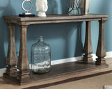Johnelle Gray Sofa Table from Ashley - Luna Furniture