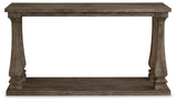 Johnelle Gray Sofa Table from Ashley Furniture - Luna Furniture
