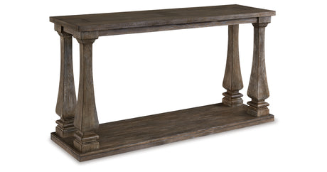 Johnelle Gray Sofa Table from Ashley - Luna Furniture