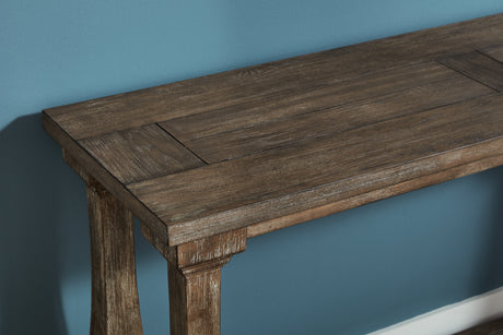 Johnelle Gray Sofa Table from Ashley - Luna Furniture