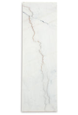 Burkhaus White/Dark Brown Sofa Table from Ashley Furniture - Luna Furniture