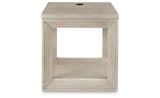 Marxhart Bisque End Table from Ashley Furniture - Luna Furniture