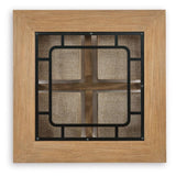 Wittenmyer Natural/Black Coffee Table with 4 Stools (Set of 5) from Ashley - Luna Furniture