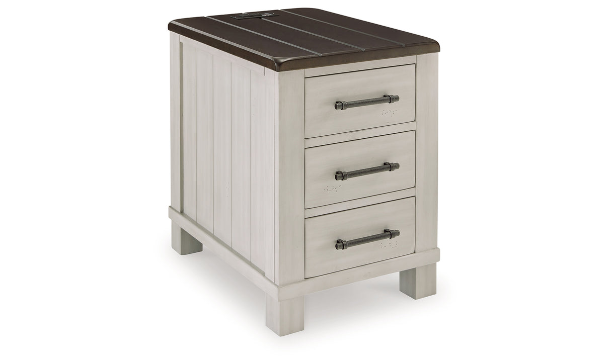 Darborn Coffee Table with 1 End Table in Gray/Brown from Ashley - Luna Furniture