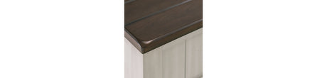 Darborn Coffee Table with 1 End Table in Gray/Brown from Ashley - Luna Furniture