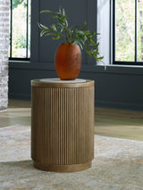 Camdill Light Brown/White End Table from Ashley - Luna Furniture