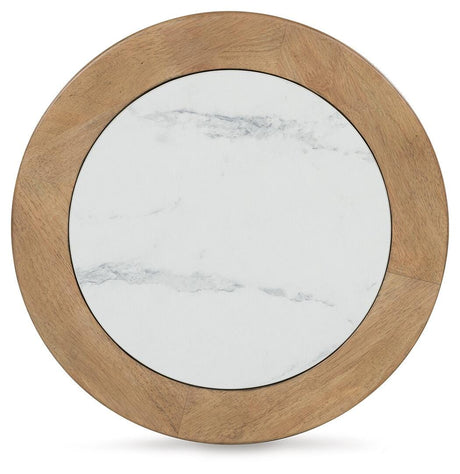 Camdill Light Brown/White End Table from Ashley - Luna Furniture
