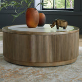 Camdill Light Brown/White Coffee Table