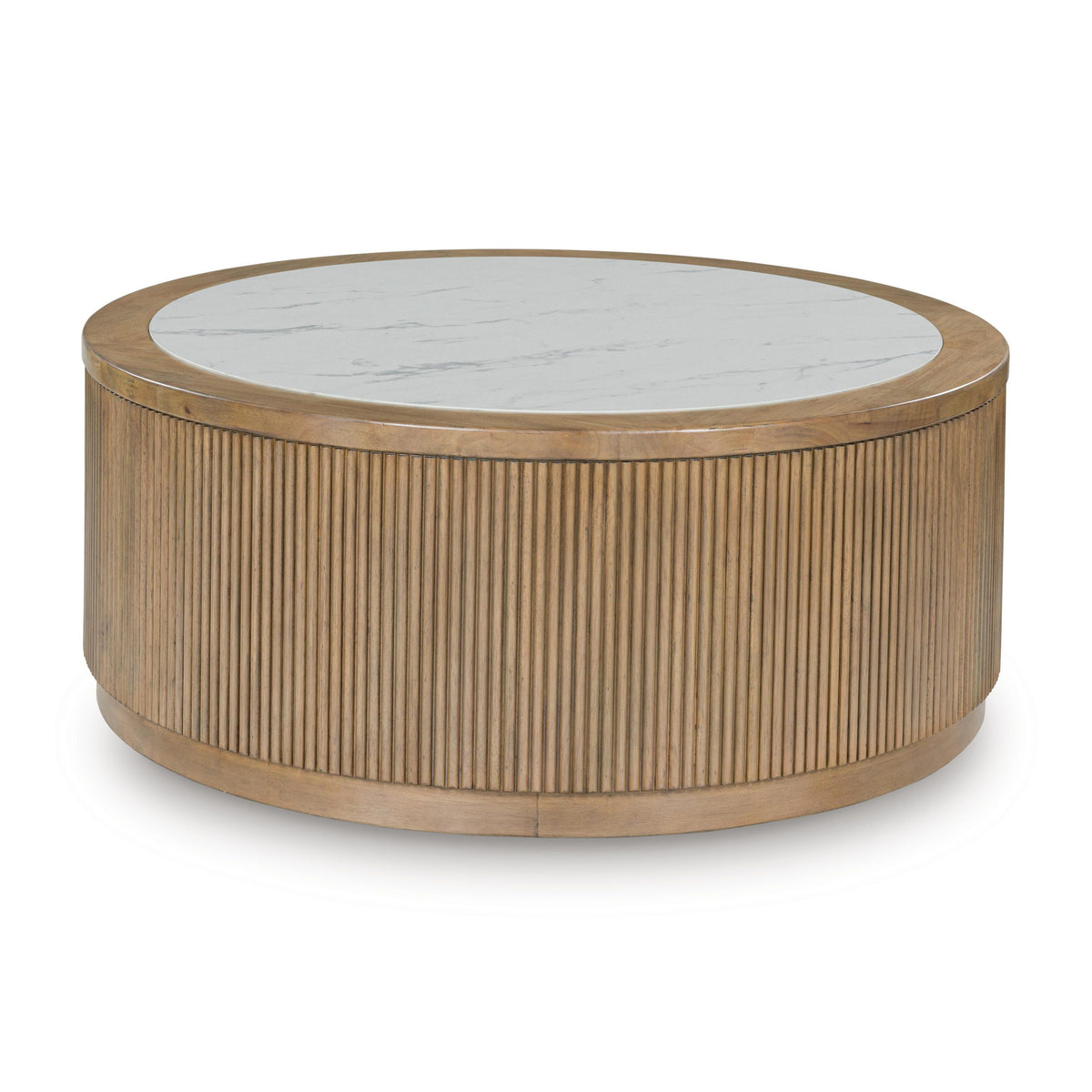 Camdill Light Brown/White Coffee Table