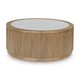Camdill Light Brown/White Coffee Table