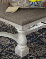 Havalance Gray/White Coffee Table from Ashley Furniture - Luna Furniture