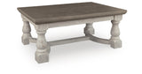 Havalance Gray/White Coffee Table from Ashley Furniture - Luna Furniture