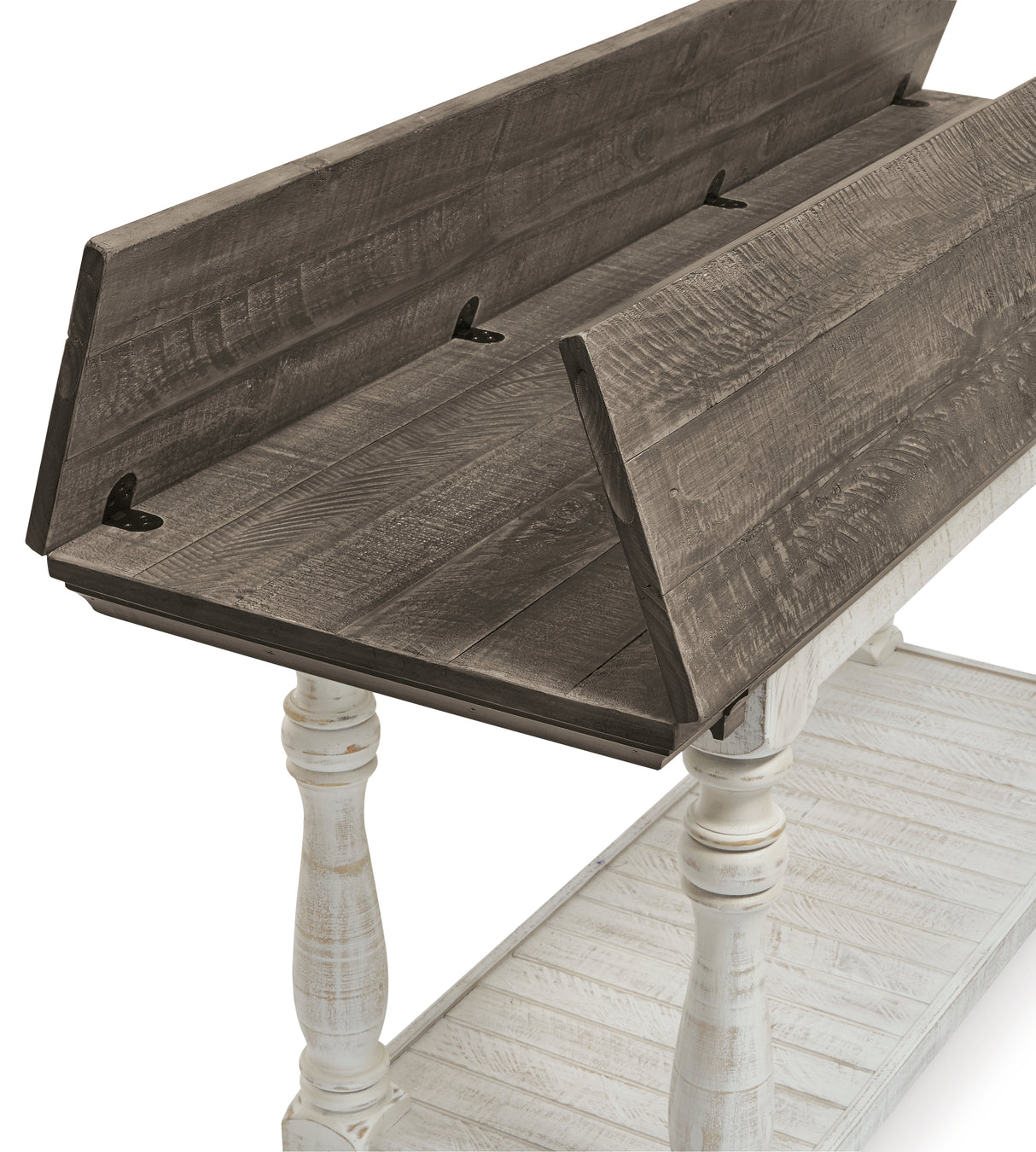 Havalance Gray/White Sofa/Console Table from Ashley - Luna Furniture