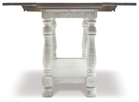 Havalance Gray/White Sofa/Console Table from Ashley - Luna Furniture