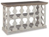 Havalance Gray/White Sofa/Console Table from Ashley Furniture - Luna Furniture