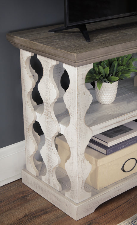Havalance Gray/White Sofa/Console Table from Ashley - Luna Furniture