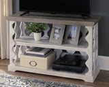 Havalance Gray/White Sofa/Console Table from Ashley - Luna Furniture