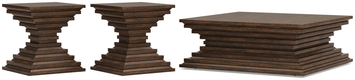 Hannodream Coffee Table and 2 Ends from Ashley - Luna Furniture