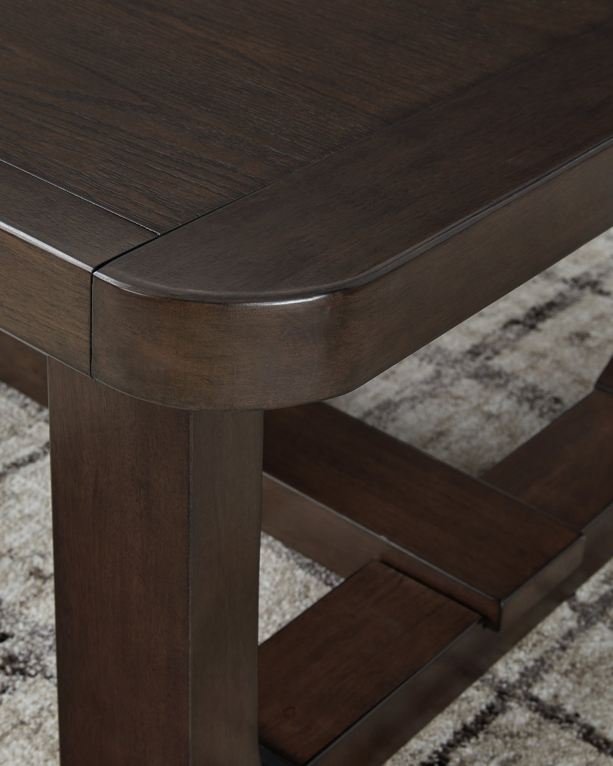 Breckington Dark Brown Coffee Table from Ashley - Luna Furniture