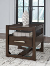 Breckington Dark Brown End Table from Ashley Furniture - Luna Furniture