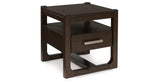 Breckington Dark Brown End Table from Ashley Furniture - Luna Furniture