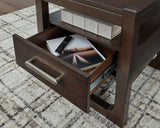 Breckington Dark Brown End Table from Ashley Furniture - Luna Furniture