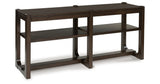 Breckington Dark Brown Sofa Table from Ashley - Luna Furniture