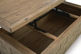 Ridgester Light Brown Lift-Top Coffee Table from Ashley - Luna Furniture