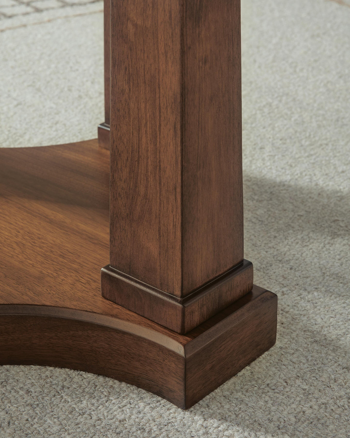 Rustic Plains Warm Brown Square End Table from Ashley - Luna Furniture