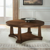 Rustic Plains Warm Brown Coffee Table from Ashley - Luna Furniture