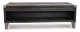 Todoe Dark Gray Coffee Table with Lift Top from Ashley - Luna Furniture
