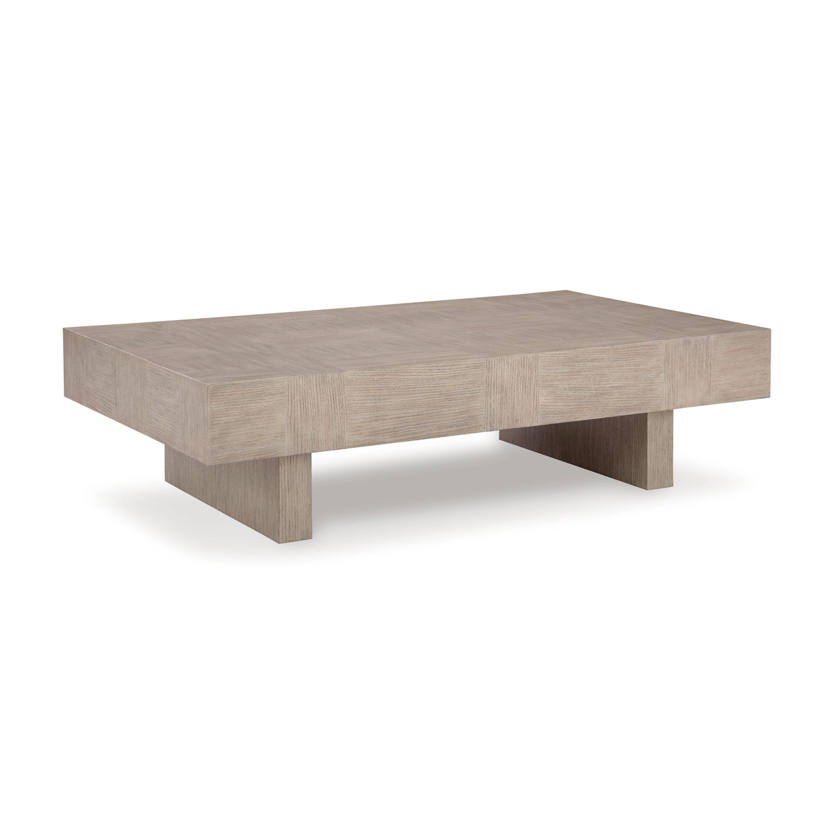 Jorlaina Light Grayish Brown Coffee Table