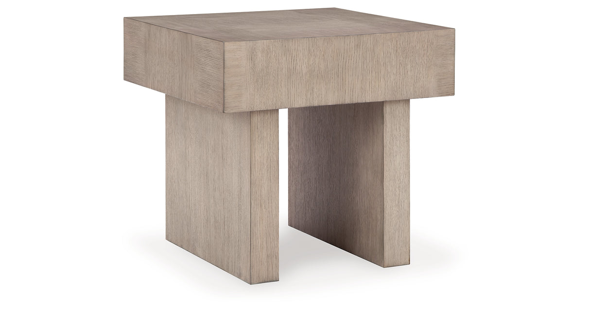 Jorlaina Light Grayish Brown End Table from Ashley - Luna Furniture