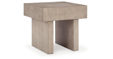 Jorlaina Light Grayish Brown End Table from Ashley - Luna Furniture