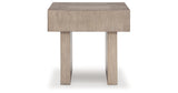 Jorlaina Light Grayish Brown End Table from Ashley - Luna Furniture