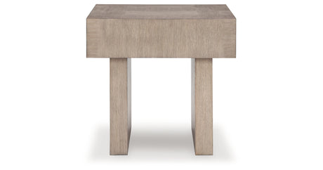 Jorlaina Light Grayish Brown End Table from Ashley - Luna Furniture