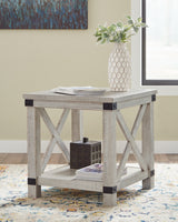 Carynhurst Whitewash End Table from Ashley - Luna Furniture