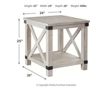 Carynhurst Whitewash End Table from Ashley Furniture - Luna Furniture